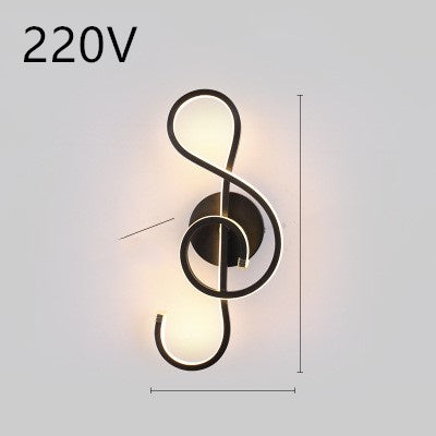 LED Nordic Minimalist Wall Lamp – Bedroom & Bedside Lighting