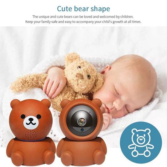 Bear 1080P WiFi Security Camera – Auto Tracking & Night Vision