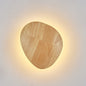 Log Art Wall Lamp – Natural Wooden Decorative Light
