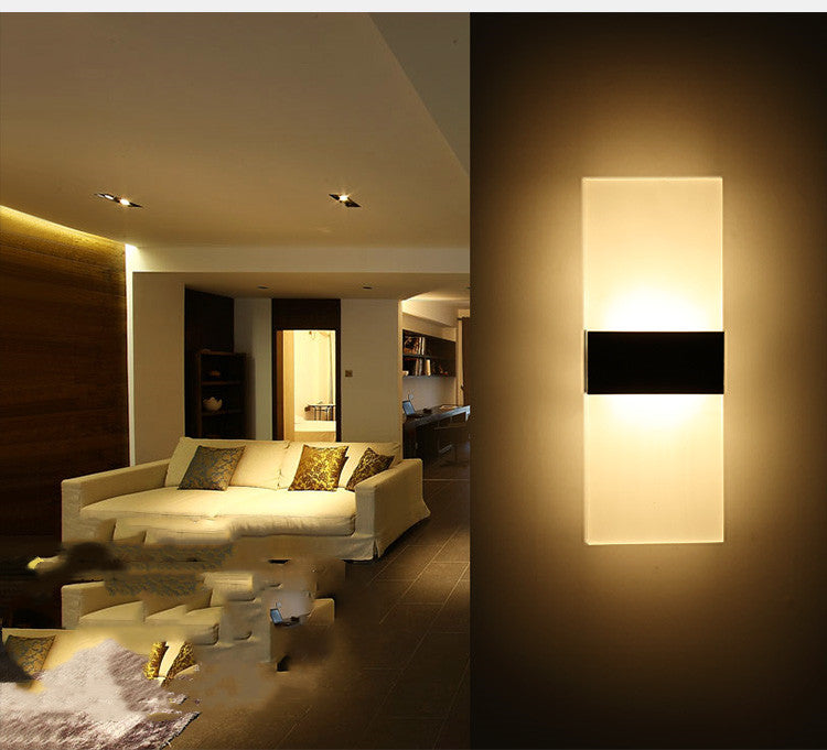 Indoor Motion-Sensing USB Rechargeable Wall Lamp
