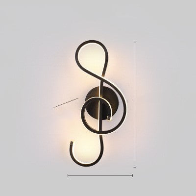 LED Nordic Minimalist Wall Lamp – Bedroom & Bedside Lighting