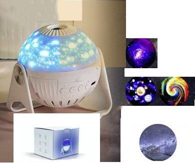 Galaxy Projector – Starry Sky Night Light for Bedroom & Home Decor