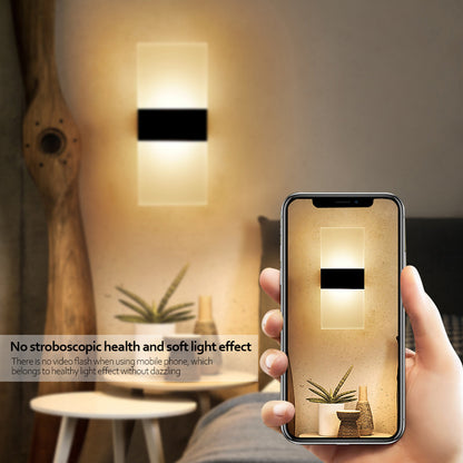 Indoor Motion-Sensing USB Rechargeable Wall Lamp